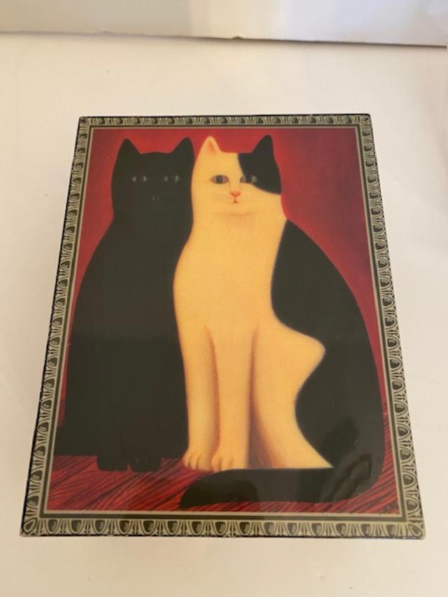 Vintage Cat Music Box By Robert Cardine (1 of 4)