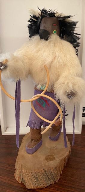 Signed Navajo Indian Eagle Dancer Kachina (1 of 4)