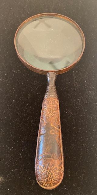 Antique Cast Iron Magnifying Glass (1 of 3)