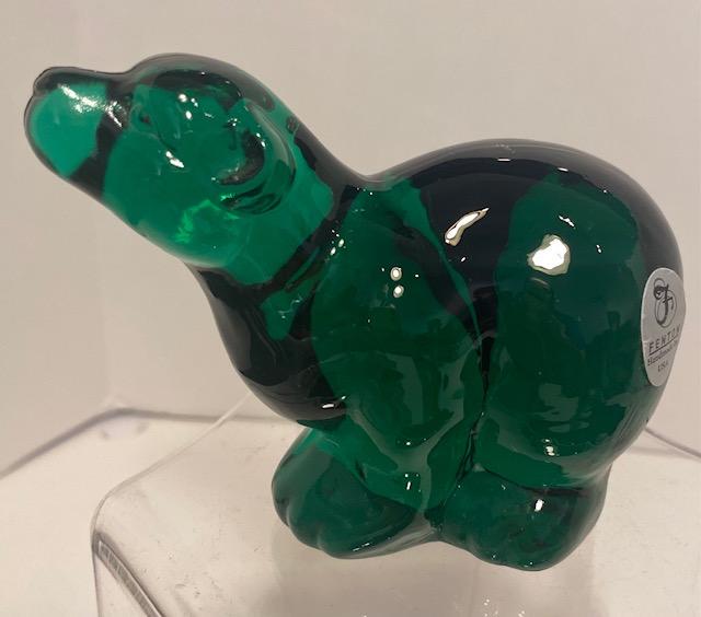 Fenton Glass Polar Bear (1 of 2)