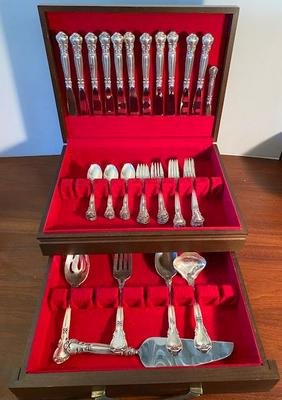 Gorham Chantilly Sterling Silver Flatware Set (1 of 4)