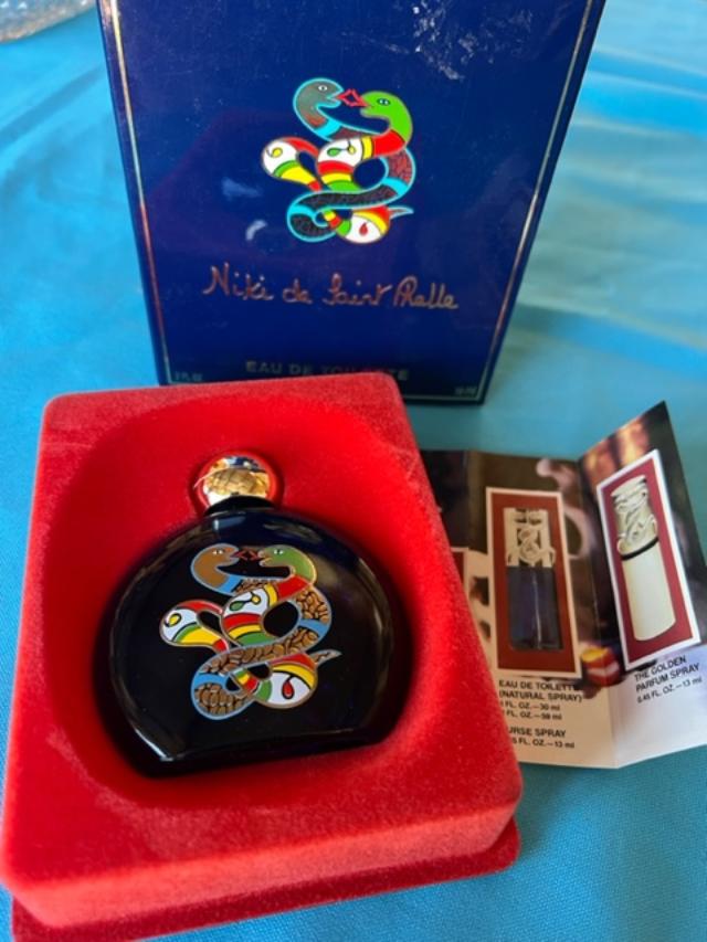 Niki de Saint Phalle Eau de Toilette 2 ounces NEW: New in box unopened original two ounce Eau de Toilette. Niki de Saint Phalle art Snake design on front. Domestic shipping $8