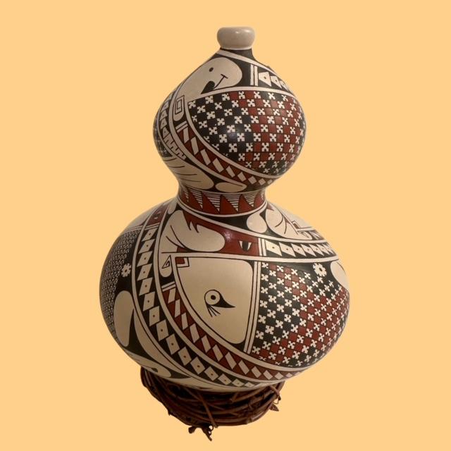 Original Signed Mata Ortiz Pot by Daniel Gallegos (1 of 3)