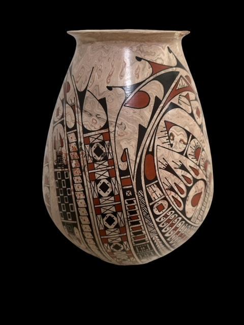 Original  Mata Ortiz Pot Signed By Oscar Quezada (1 of 5)