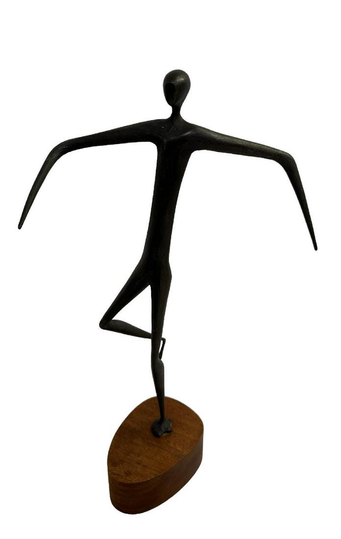Original Bronze Sculpture of a Dancing Figure Signed by Jack Boyd (1 of 5)