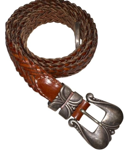 JT Santa Fe Signed Sterling Ranger set w/Belt (1 of 3)