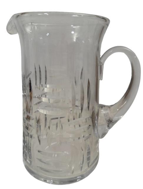 Tiffany and Co. Crystal Pitcher: Tiffany and Co. crystal vase. Marked Tiffany. Measures 7.5" tall. Domestic shipping $20. USPS shipping cost only, no additional fees for in-house materials or handling. International shipping calculat