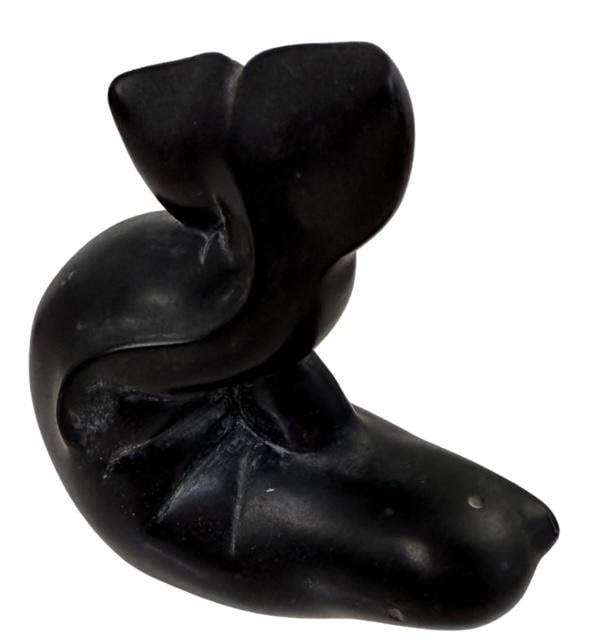 Inuit Alaskan Signed Roma Stone Carved Seal (1 of 3)