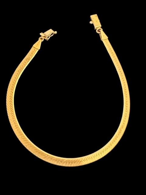 14K Gold Braided Bracelet (1 of 2)