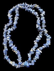 Lapis Strung Necklace
