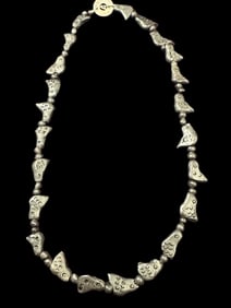 Native American Santo Domingo Necklace Birds