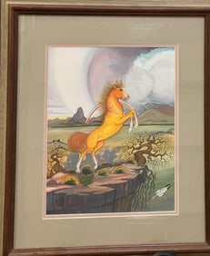 Original Ku Se Peen (1924-1972) Watercolor