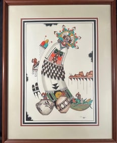 Hopi Artist Edgar Sumatzkuku Print