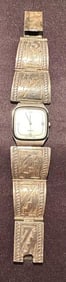 Native American Men's Sterling Watch Band