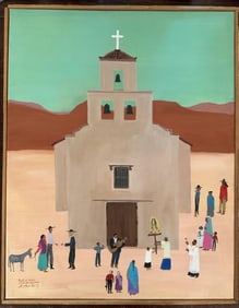 "Feast Of Nuestra Senora de Guadalupe" Original Painting By Alexa Alexander