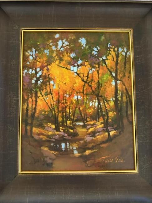 Original Forest Scene Painting By Teresa Saia (1 of 3)