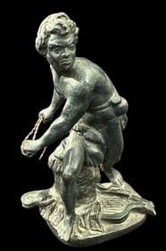 Bronze Statue "David" with Sling