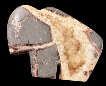 Septarium Buffalo Fetish Zuni