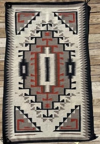 Native American Rug/Wall Hanging Storm Pattern
