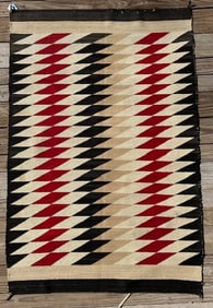 Navajo Hand Woven Rug - Dazzler