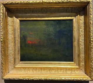 Karl Termohlen "Evening Blaze" Painting