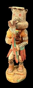 Native American Hand Carved Wolf Kachina Hopi