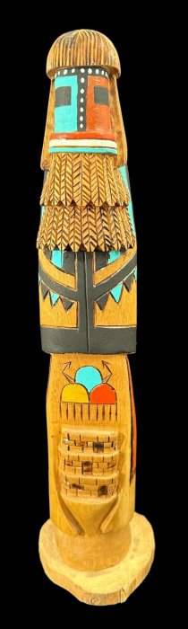 Hopi Signed Patrick Tsosie Hand Carved Henis Kachina
