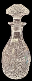 Rexxford Signed R. Mehr Cut Crystal Decanter
