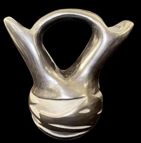 Frances Naranjo (1936-2002) Signed Pottery Wedding Vase