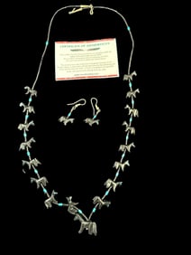 Santo Domingo Necklace and Earring Set