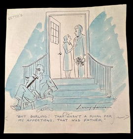 Larry Harris Original Cartoon