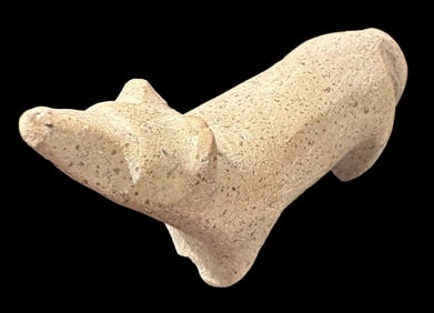 Carved Natural Stone Zuni Bear Fetish