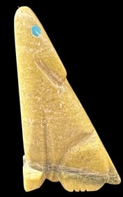 Signed Zuni Coyote Fetish Willie Dia