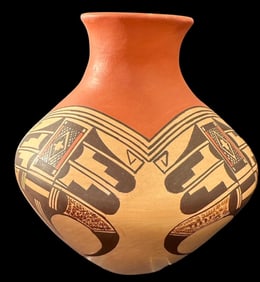 Clinton Polacca Nampeyo Hopi Signed Pottery Vase