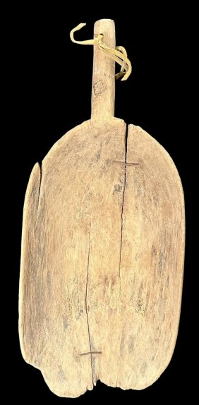 Original Navajo Wood Scoop Ca 1900