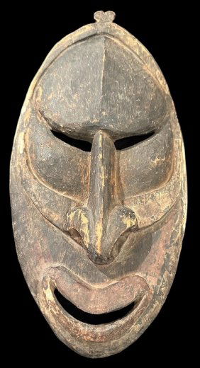Vintage Kararav Mask - Middle Sepik River Valley Ca. 1940s