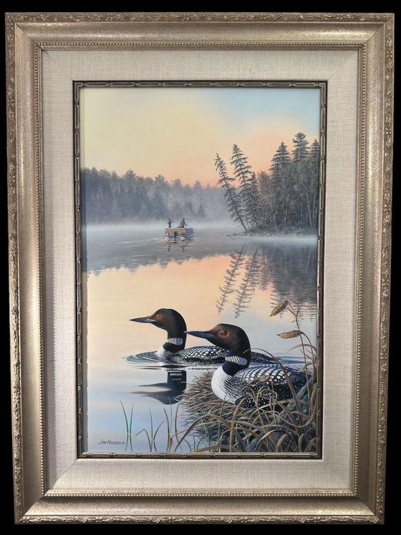 Original Acrylic Wildlife Painting by Jim Kaspar (1 of 5)