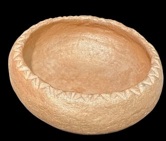 Virginia K Signed Taos Pueblo Micaceous Vase