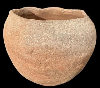 Taos Pueblo Micaceous Hand Thrown Vase ca. 1950s