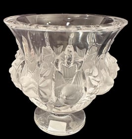 Lalique Dampierre Vase