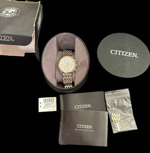 Citizen Men's Watch Antimag 4800 with Genuine Diamonds Eco Drive Radio Controlled World Time: Citizen Watch, Men's. Antimag 4800, Running watch. Serial and Model Numbers: H804S103622, GN-4WS-12G. Incudles all user information and three extender links and two pins. Eco Drive World Time. Hidden