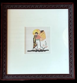 Willard Clark (1910-1992) Signed Wood Engraving Ca 1942