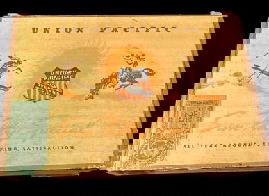 Union Pacific Overland Cigar Box