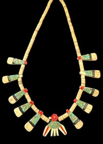 Vintage Santo Domingo Necklace Depression Era Thunderbird