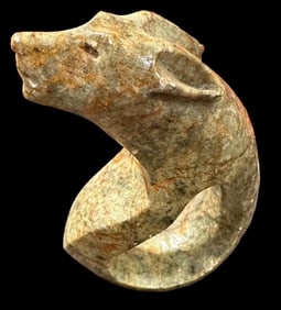 Signed Camele Twoguns Zuni Stone Fetish