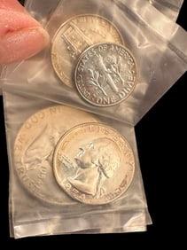 US 1954 Proof Set of FIve Coins