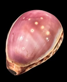 RARE 1841 Cowrie Shell Snuff Box