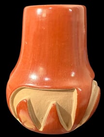Anita Suazo Signed Santa Clara Redware Pottery