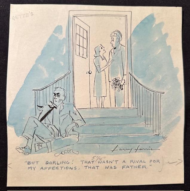 Larry Harris Original Cartoon (1 of 2)