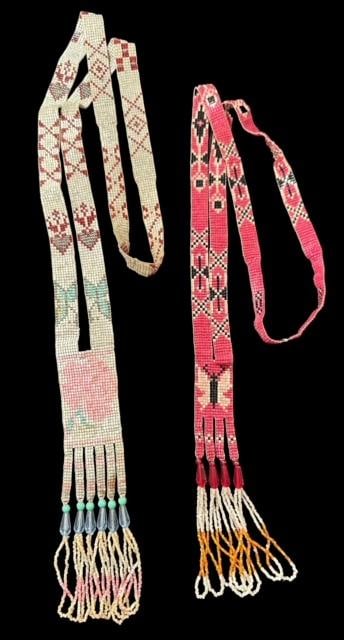 Pair of Beaded Native American Necklaces (1 of 5)